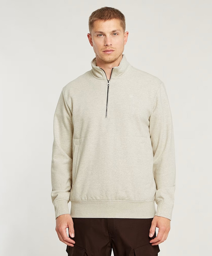Heren sweater beige