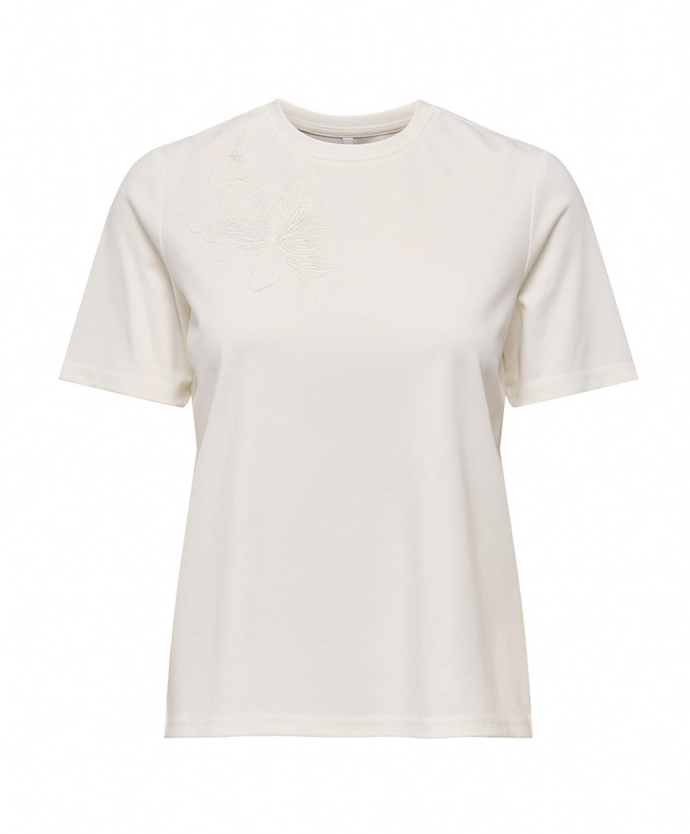 Dames t-shirt ecru
