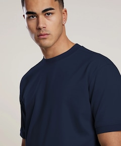 Heren T-shirt blauw