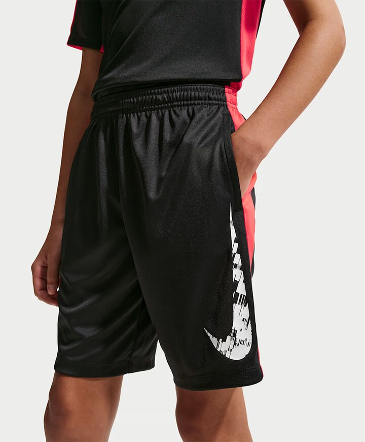 B Nk Df Trphy23 Hbr jongens short zwart