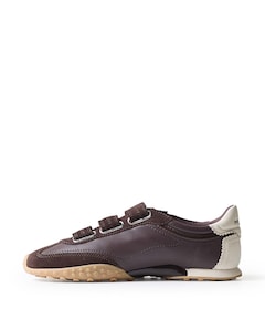 BRIDGE VELCROS dames sneakers bruin