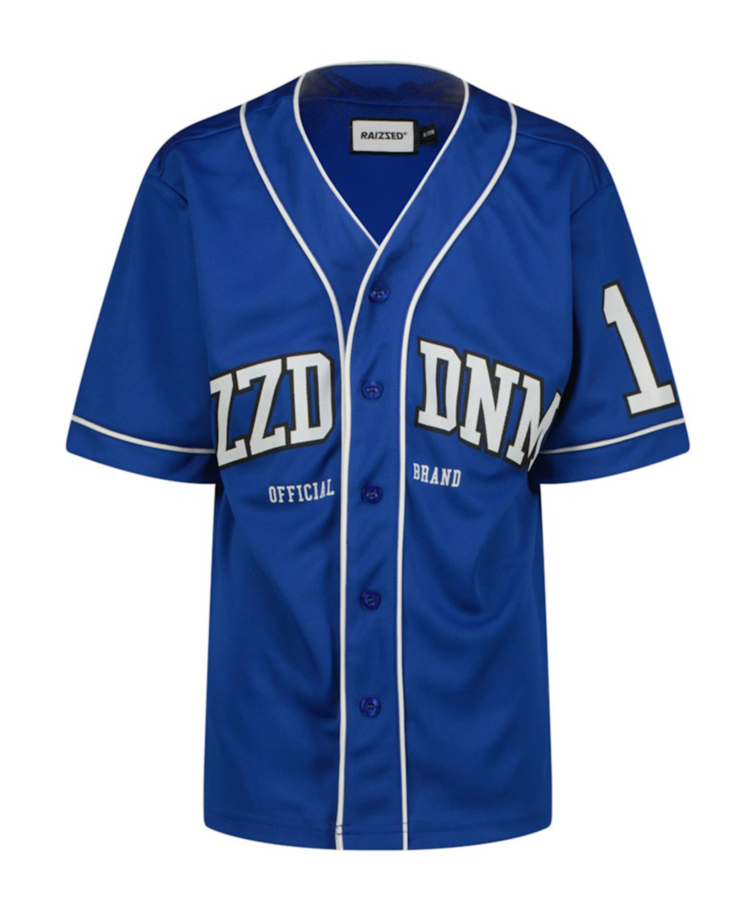 Jongens overhemd korte mouw blauw