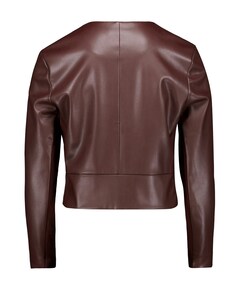 Dames jas bruin