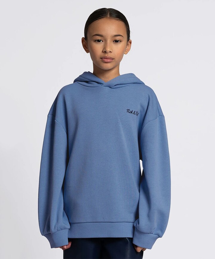 Hoodie blauw