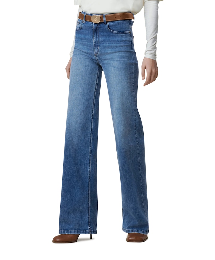 Palazzo 5374 Re Ram Cobalt dames jeans blauw