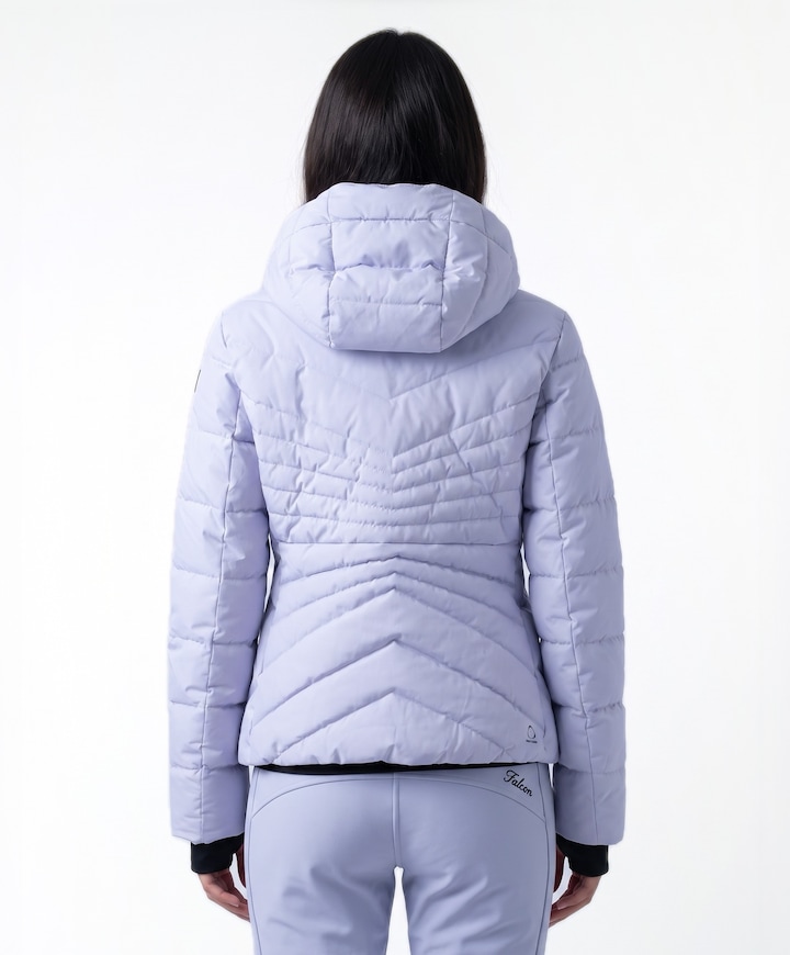 Dames ski-jas paars