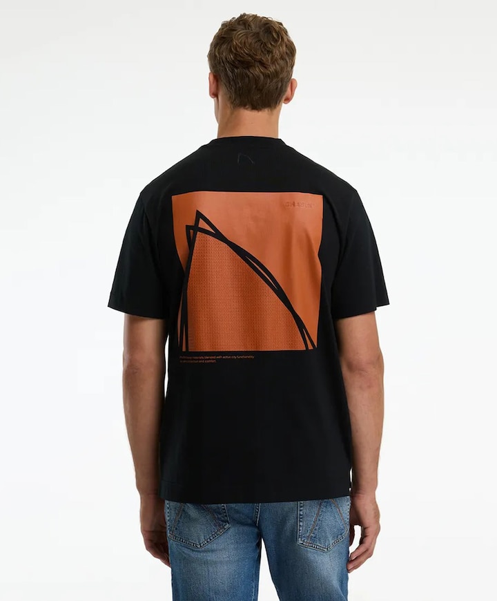 Heren t-shirt zwart
