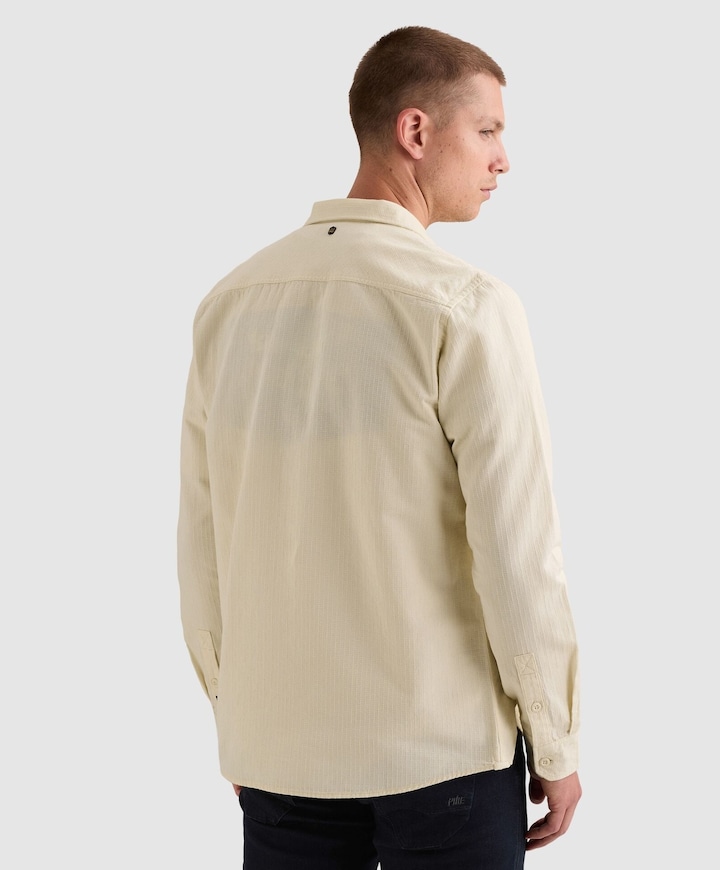 Heren overshirt ecru