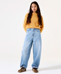 G52720_girls pants meisjes jeans blauw