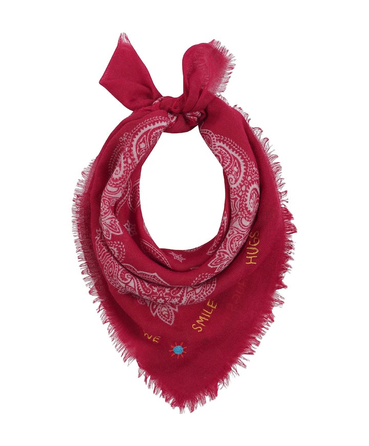 Dames sjaal rood