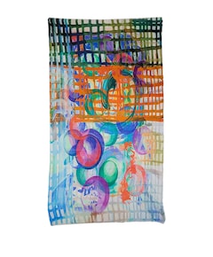 Dames sjaal multicolor