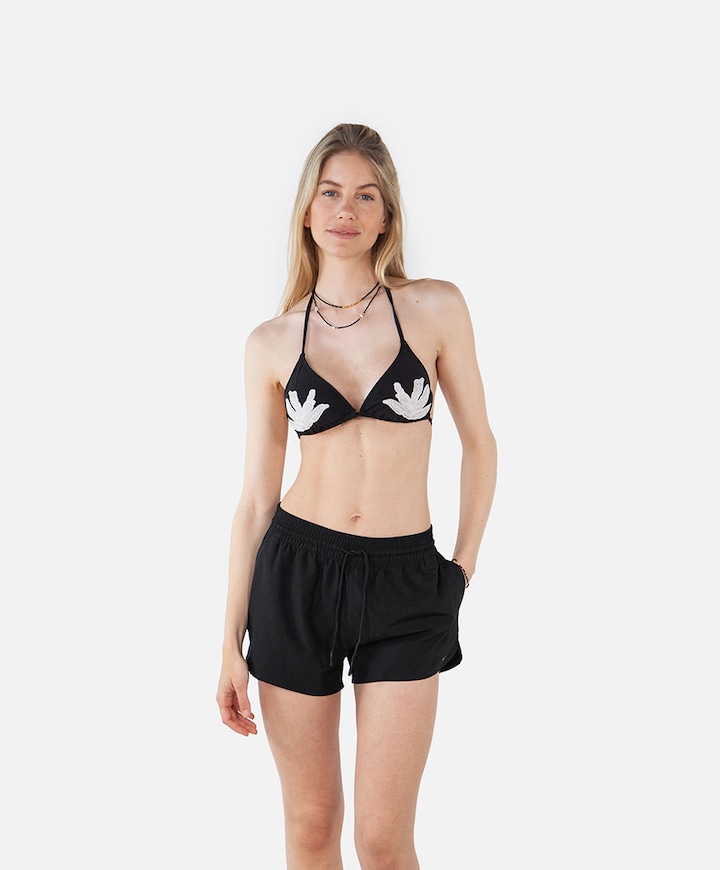Dames zwemshort zwart