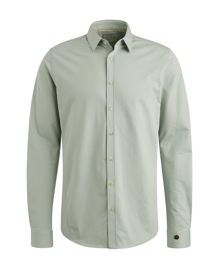 Overhemd lange mouw groen