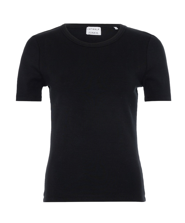 Dames t-shirt zwart
