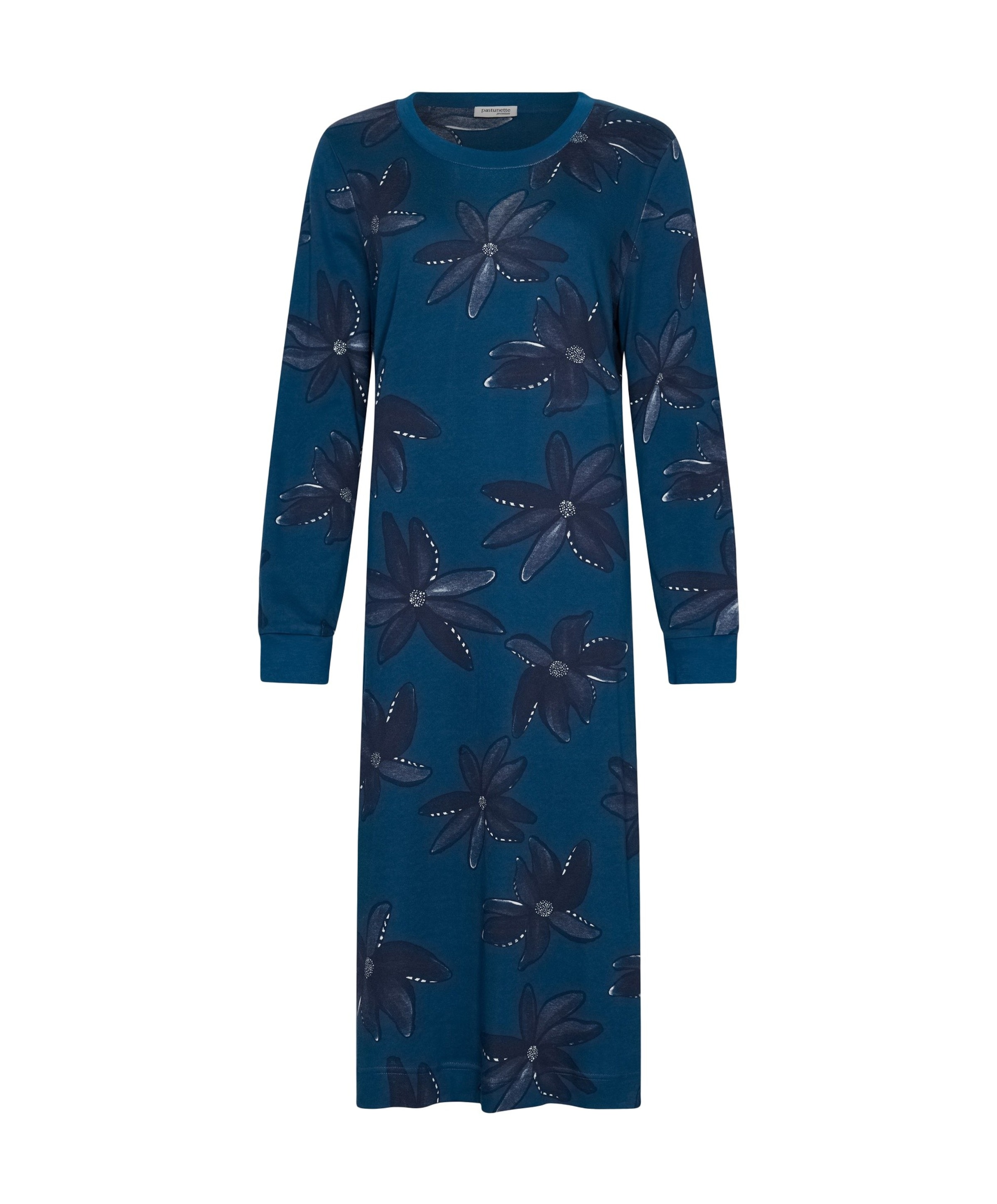 Dames nachthemd blauw