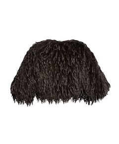 Dames jas bruin
