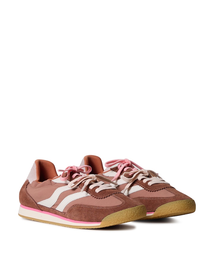 dames sneakers bruin
