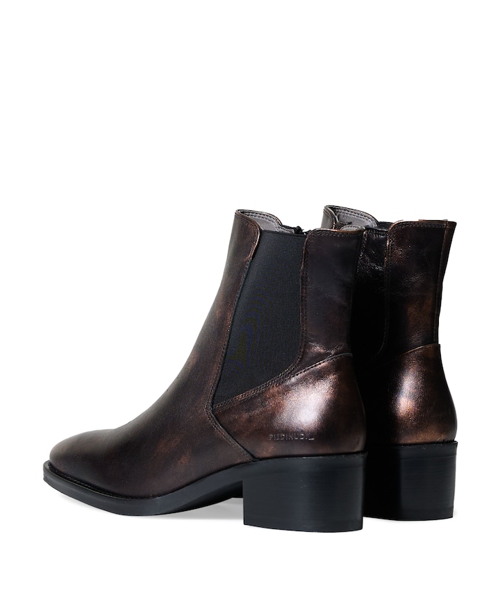 Zofia enkellaarzen bruin