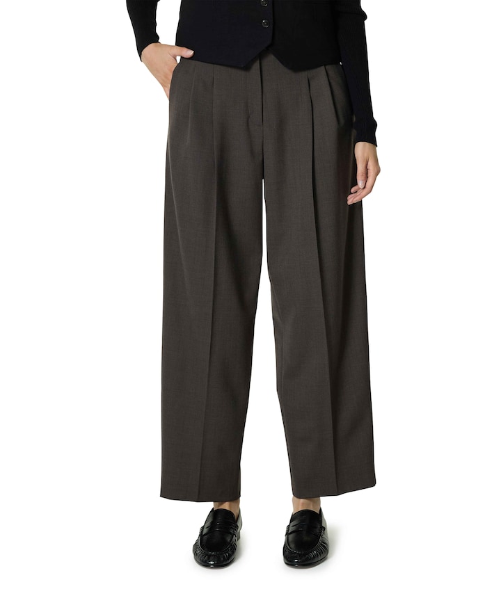 Emilie track broek bruin