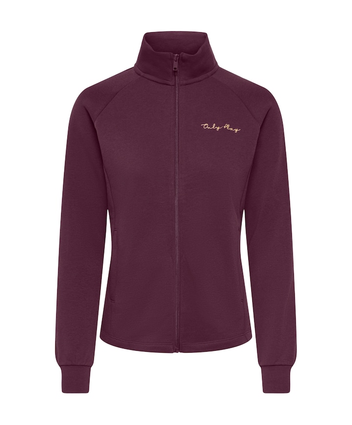 Dames vest bordeaux