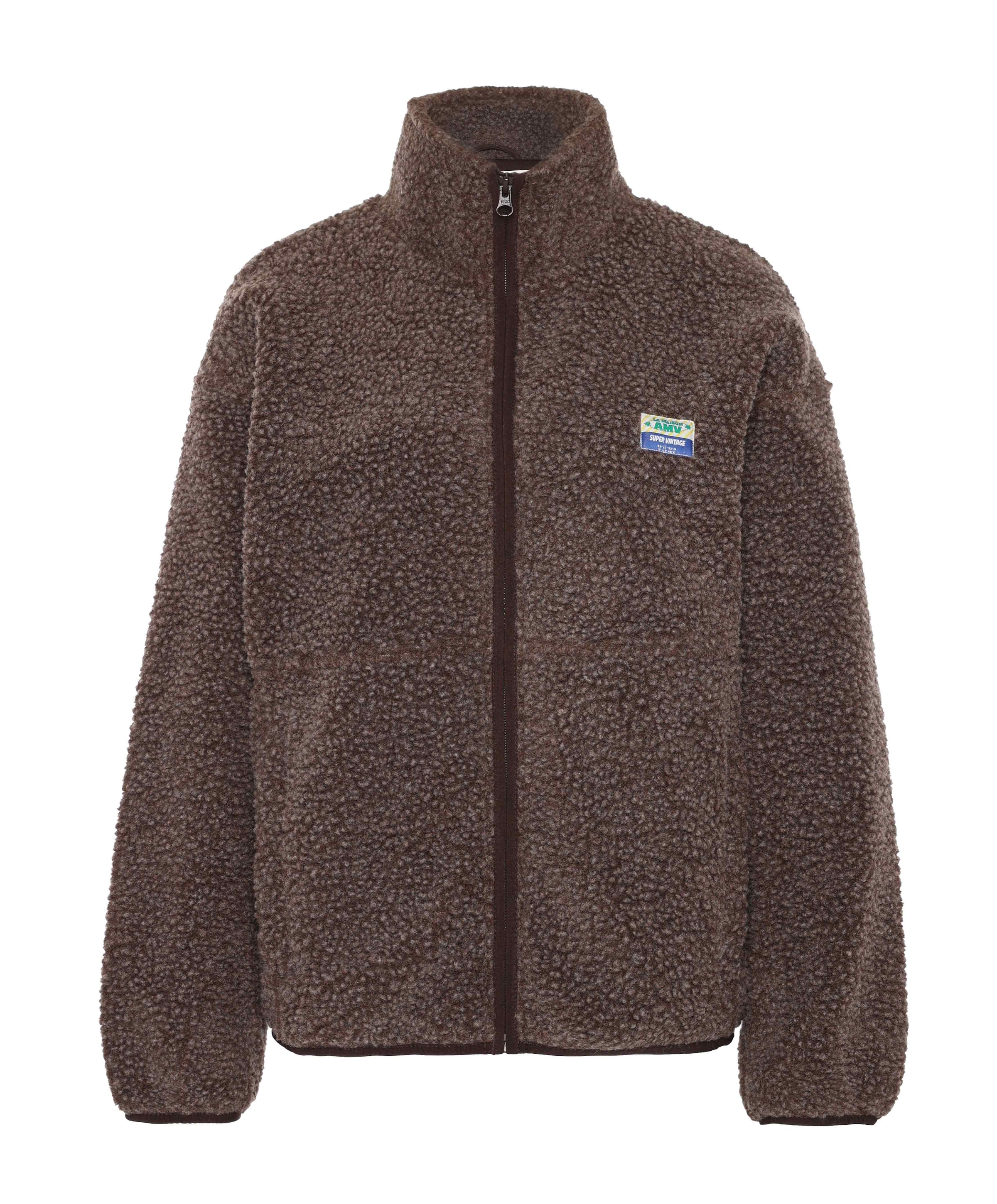Dames vest bruin