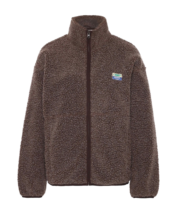 Dames vest bruin