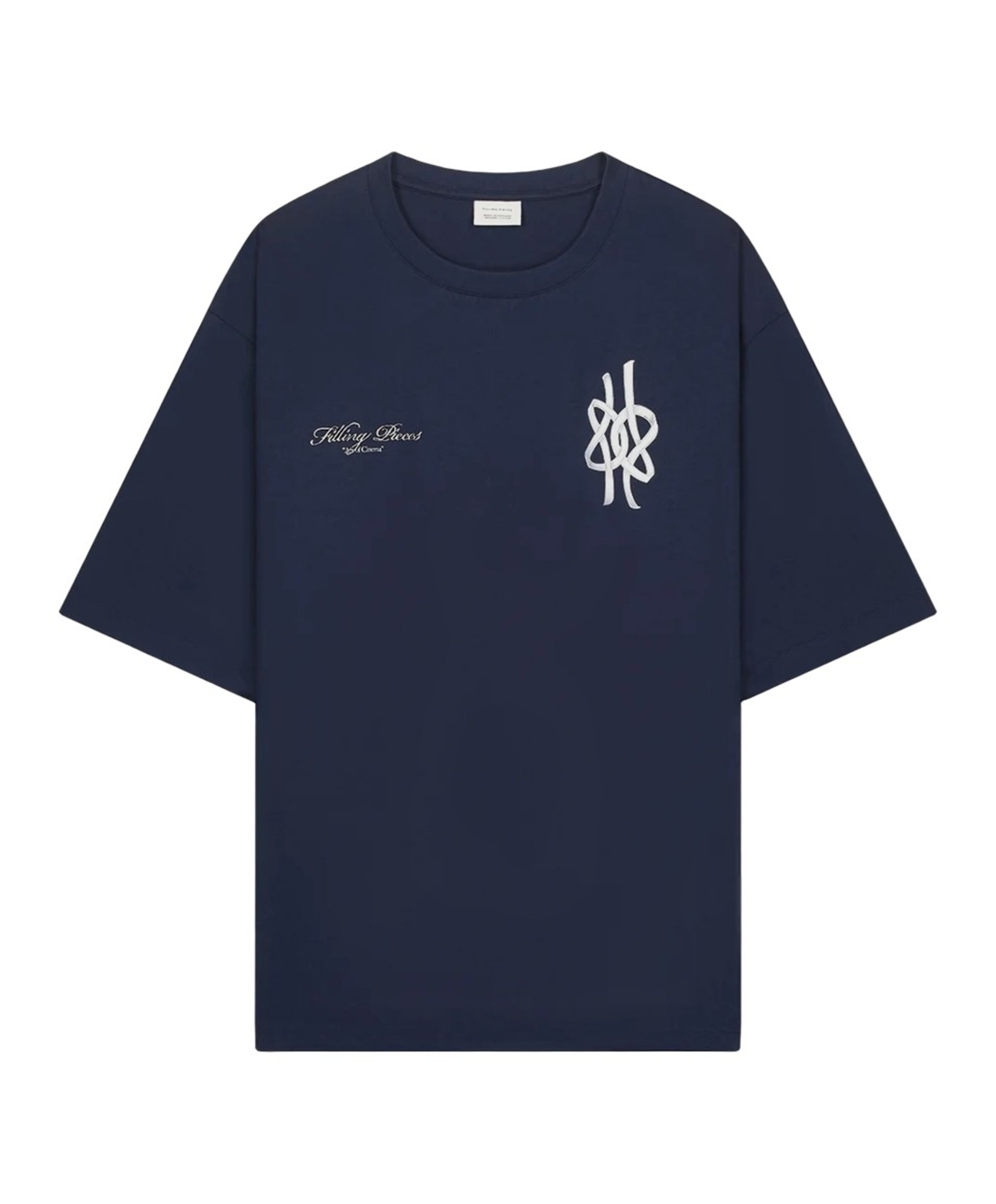 Heren T-shirt blauw