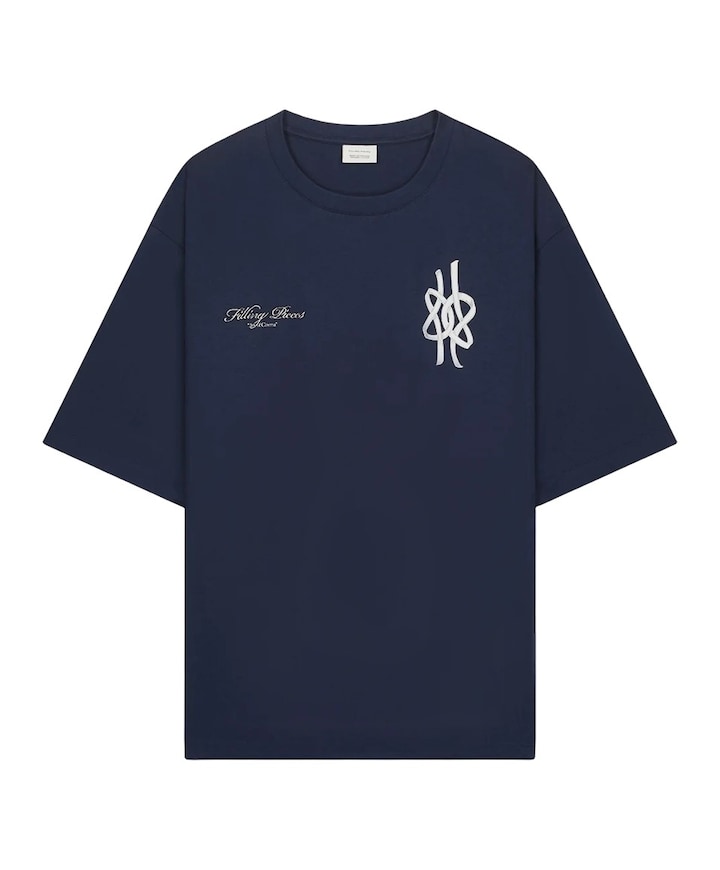 Heren T-shirt blauw