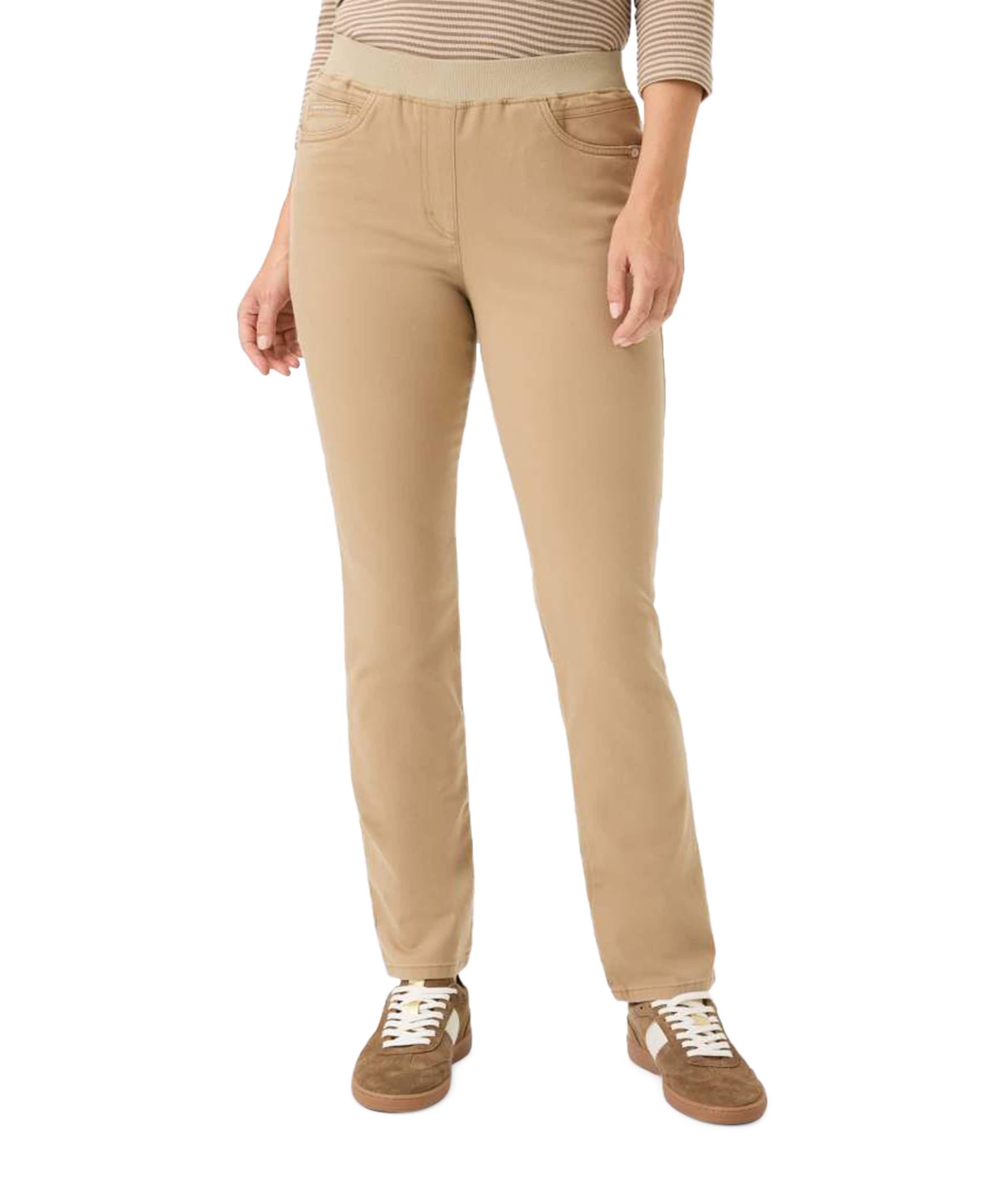 PAMINA dames broek beige