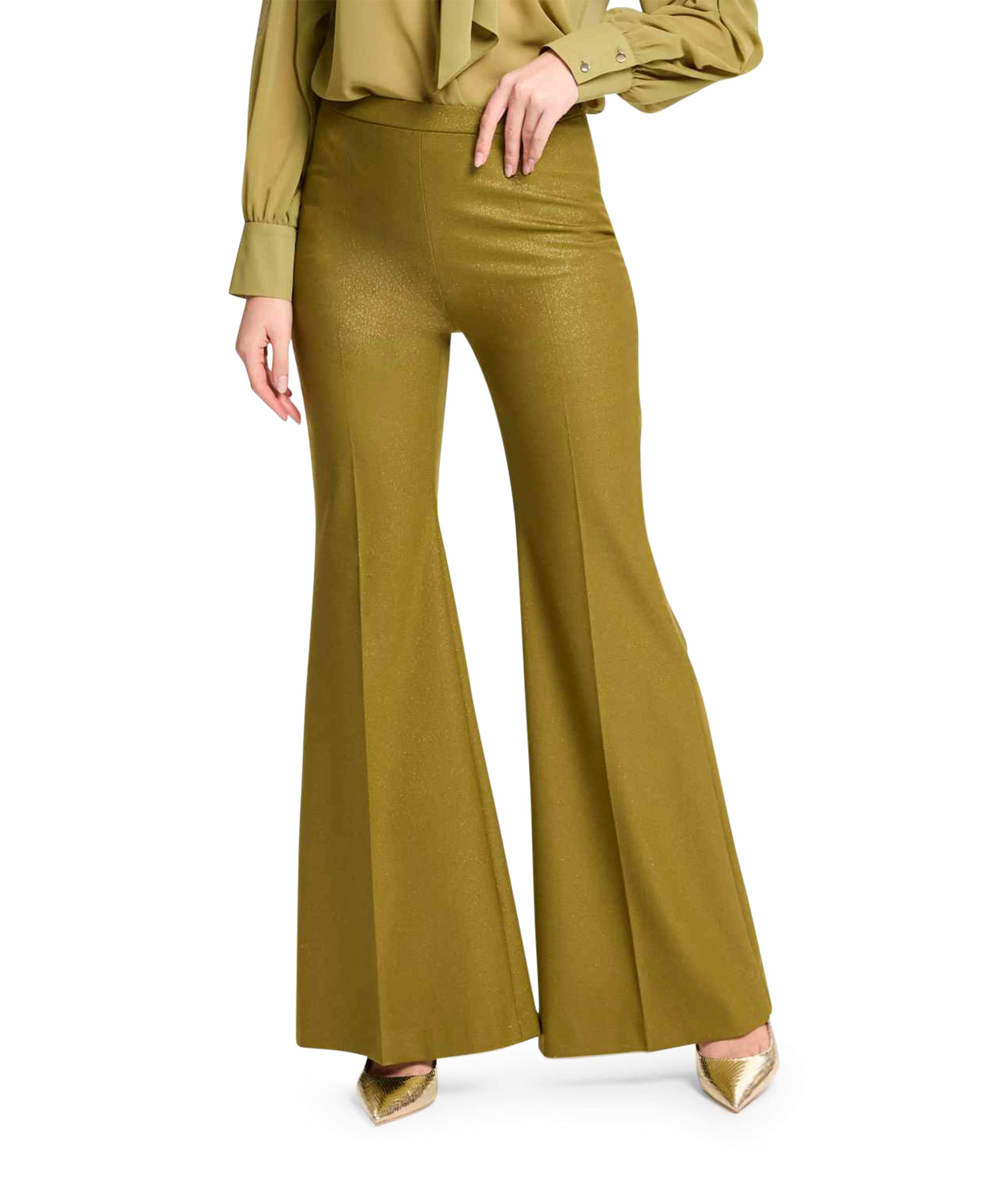 dames pantalon groen