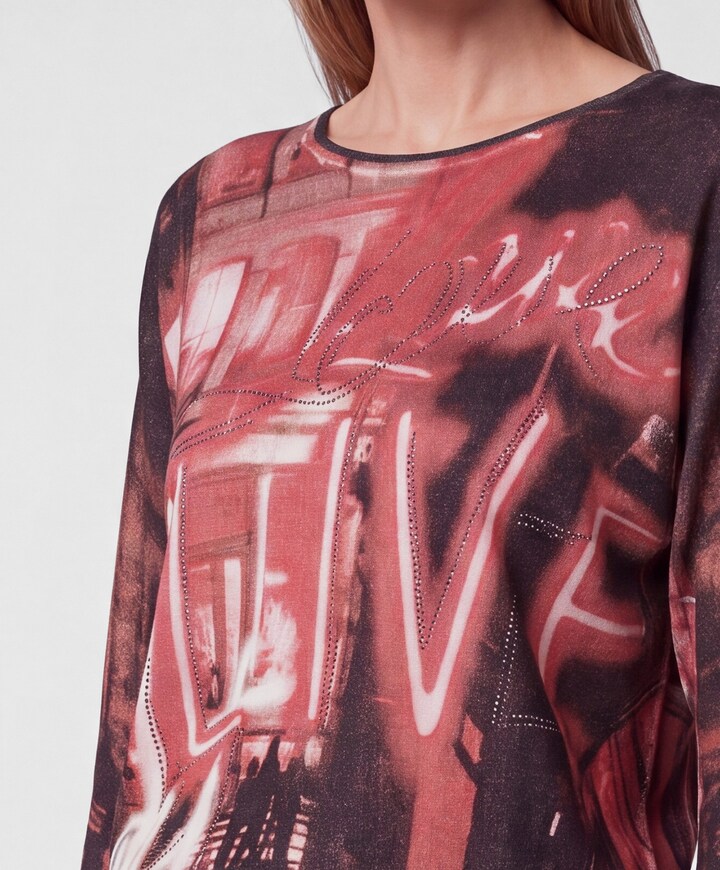 Dames trui roze