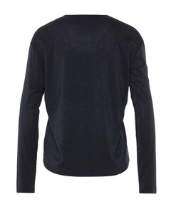 Dames longsleeve blauw