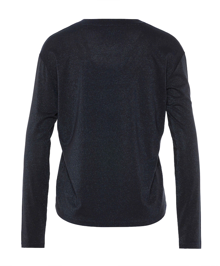 Dames longsleeve blauw