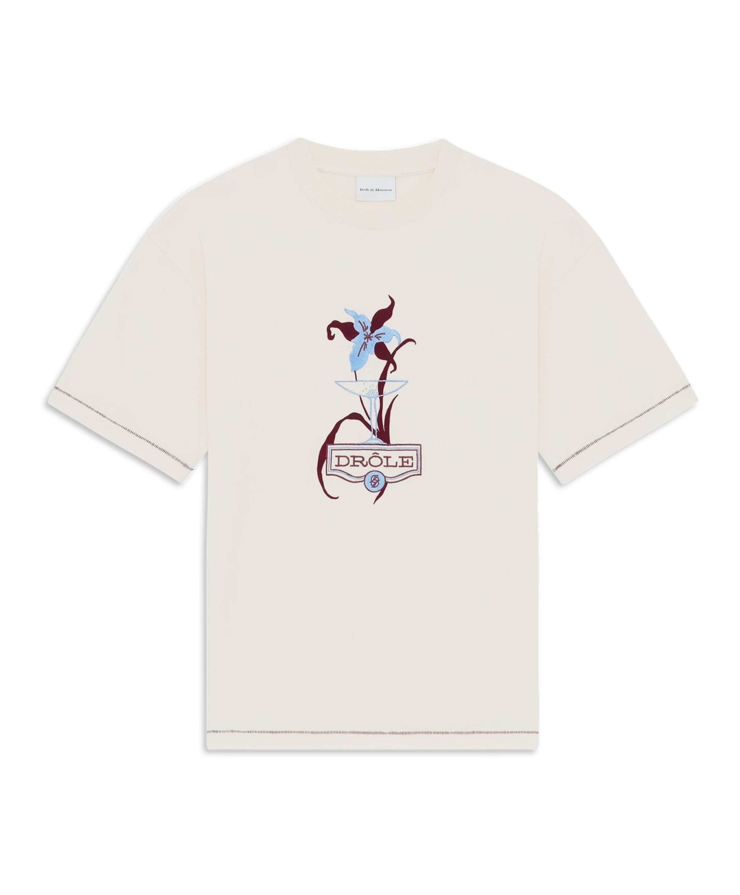 Heren T-shirt ecru