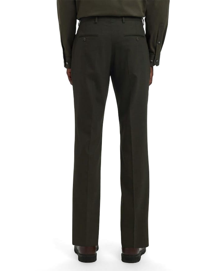 SLHSLIM-NEIL TRS B NOOS heren pantalon groen