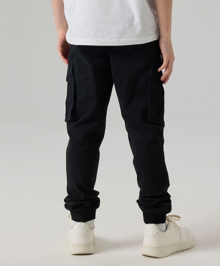 NITBAMGO REG/R TWI CA PANT M NMT NO jongens broek zwart