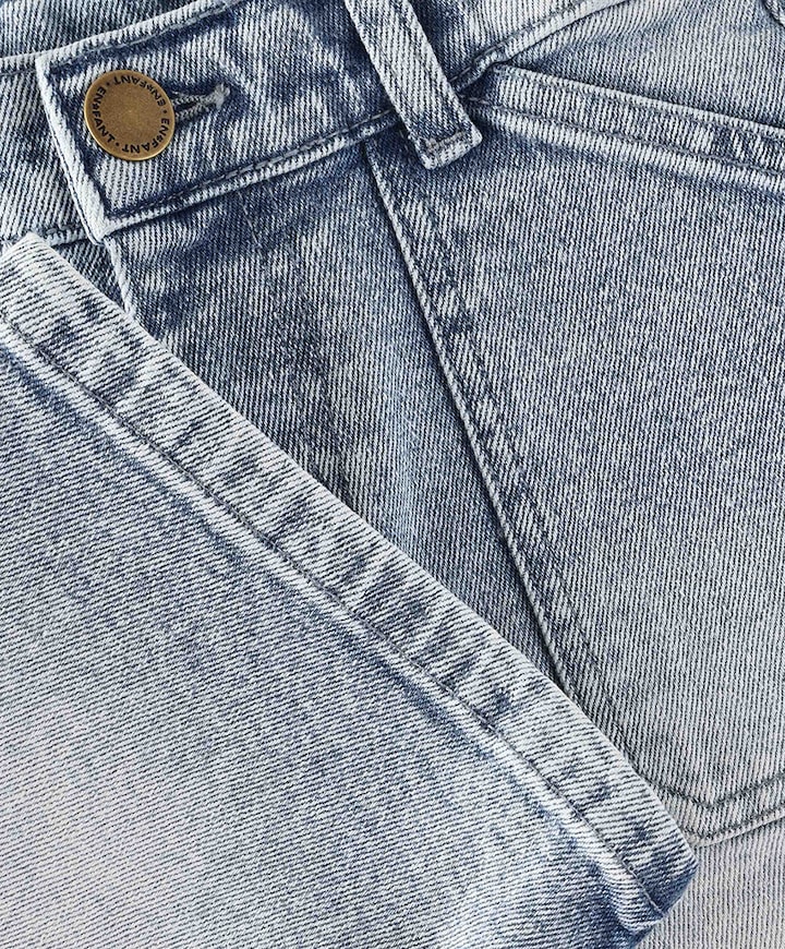 Shorts Denim Bermuda meisjes korte broek blauw