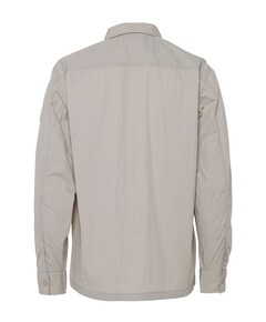 Heren overshirt grijs