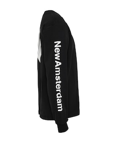 Heren longsleeve zwart