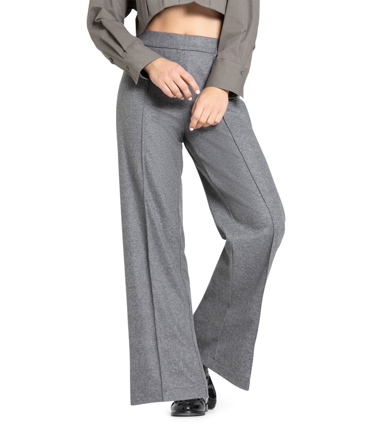 Ava dames broek grijs