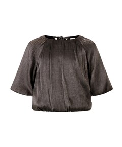 Blouse lange mouw goud
