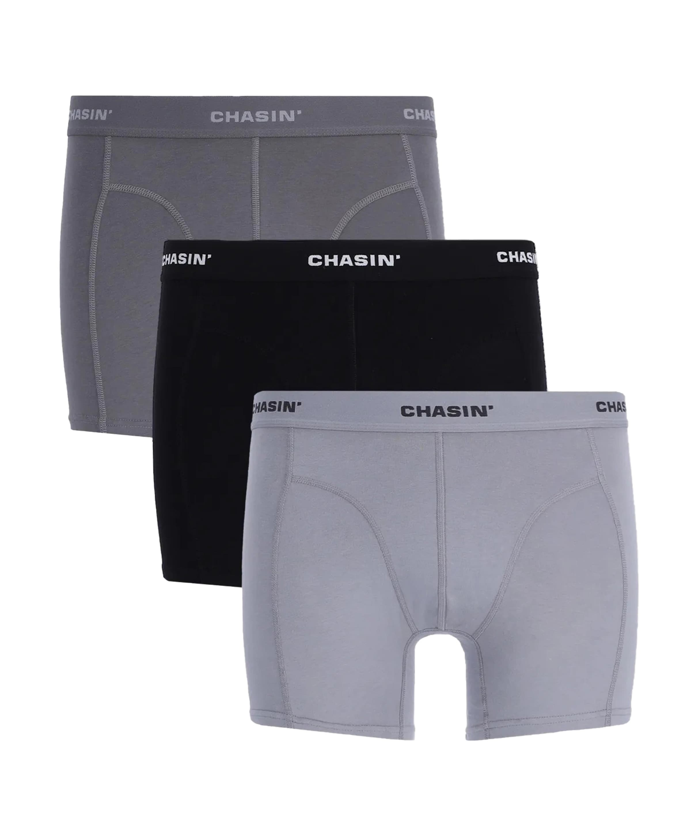 Heren boxershort grijs