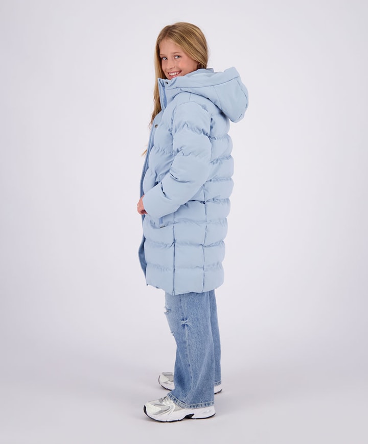 Meisjes jas blauw