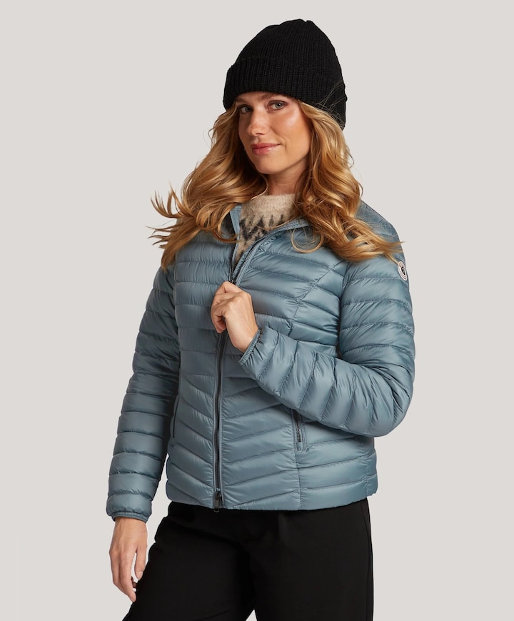Dames jas blauw