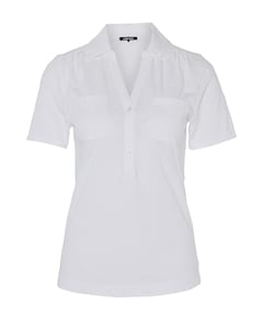 Dames polo wit