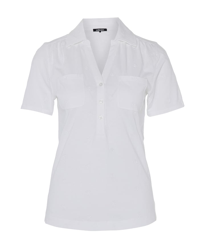 Dames polo wit