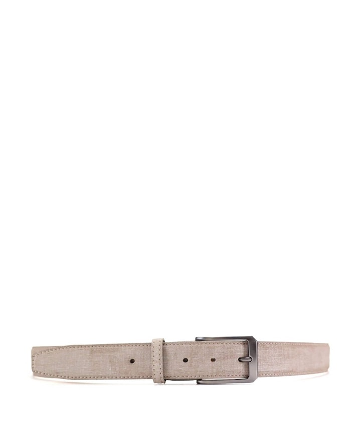 Heren riem beige
