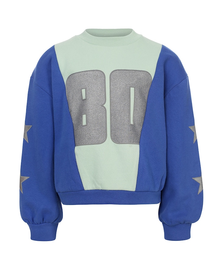 Meisjes sweater blauw