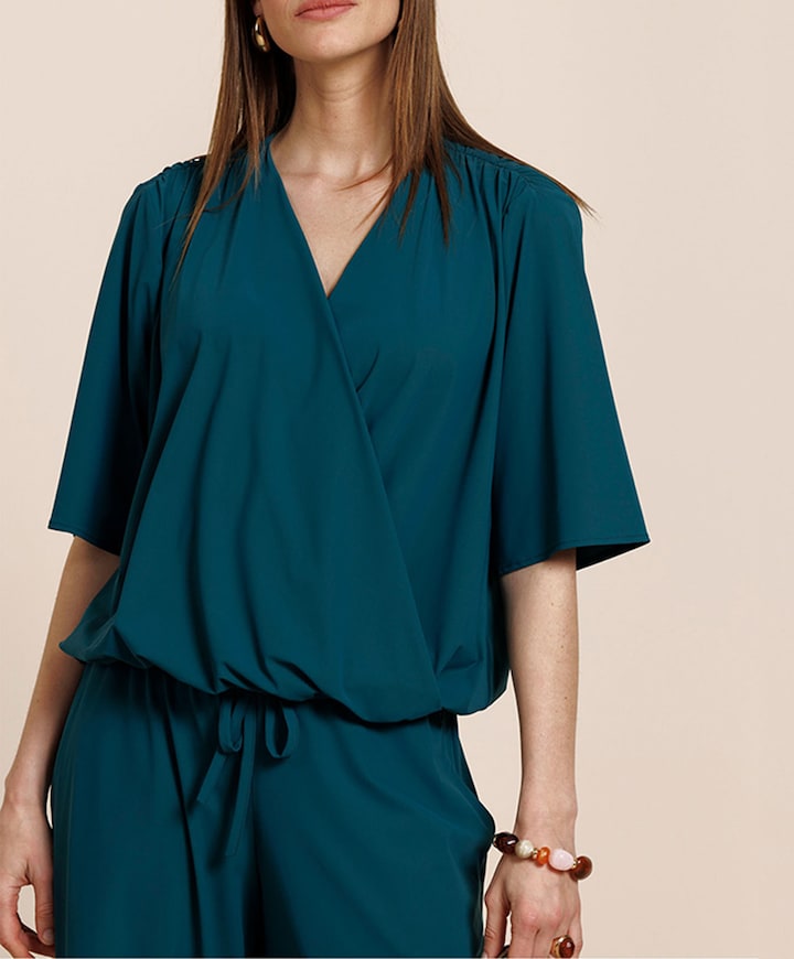 Dames blouse groen