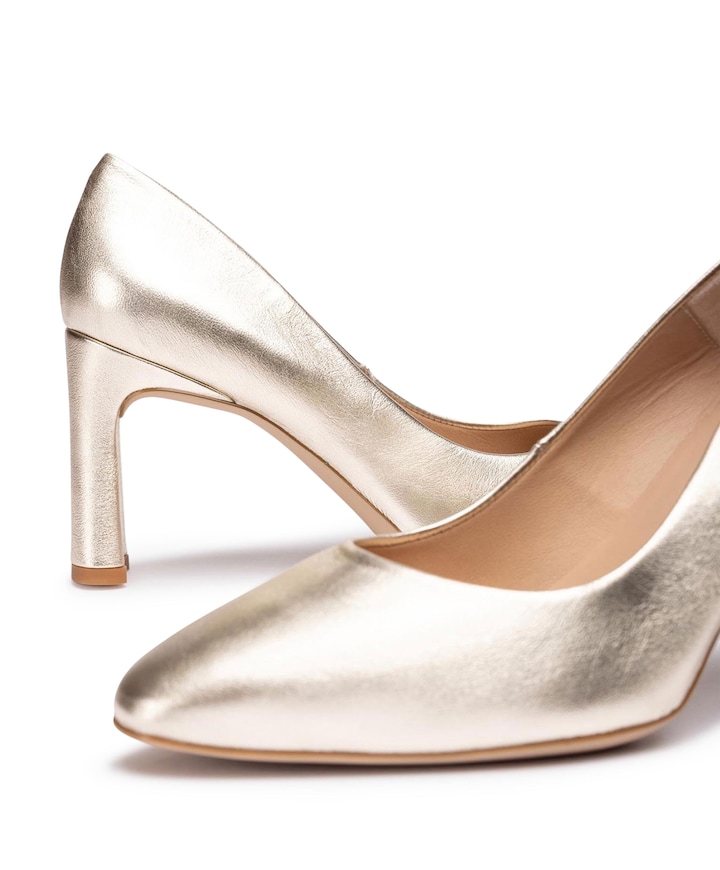 Waba  dames pumps goud